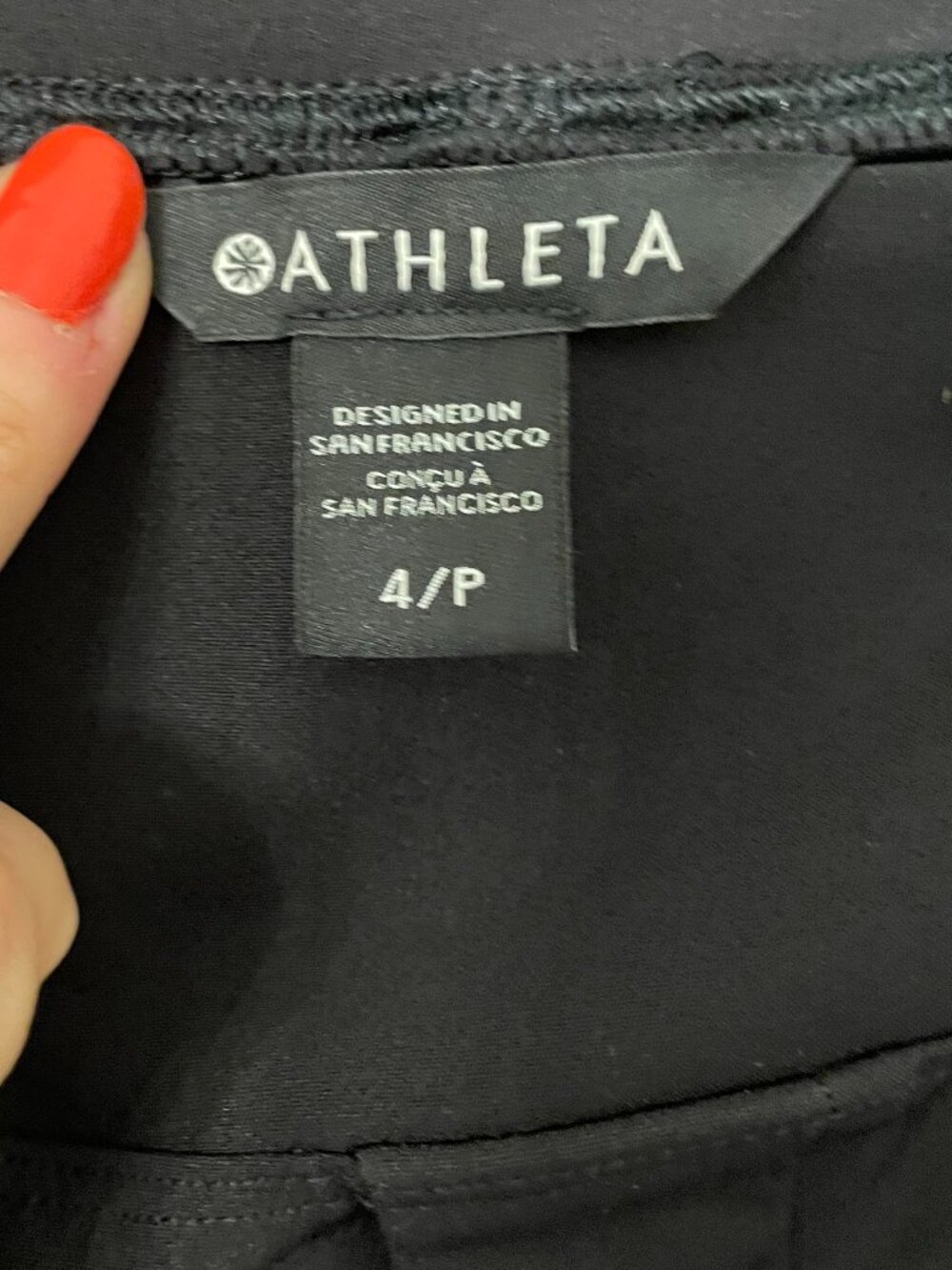 Athleta Endless High Rise Pant, Black, Sz 4P, Business and Leisure Pants - Picture 3 of 13